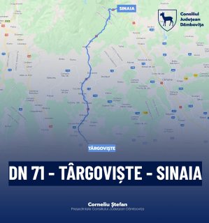 Pas important pentru modernizarea DN 71 Trgoviște-Sinaia